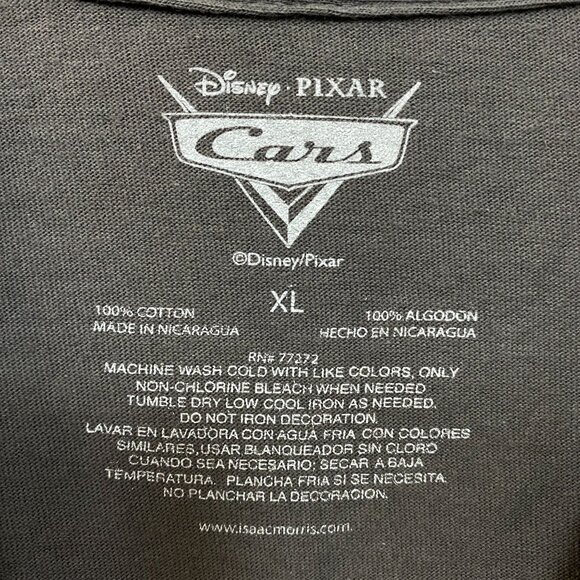 Disney Pixar Cars Lightning McQueen Piston Cup 95 T-Shirt XL - Picture 4 of 4